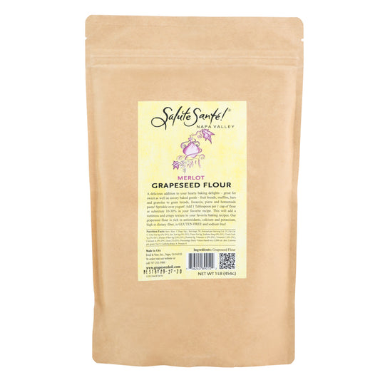 Merlot Grapeseed Flour 1 LB