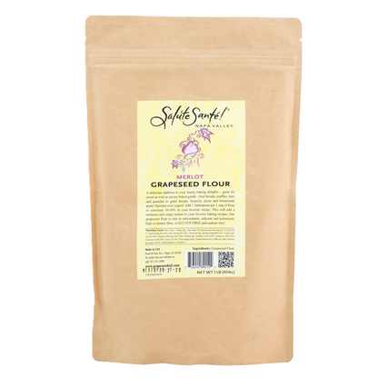 Merlot Grapeseed Flour 1 LB
