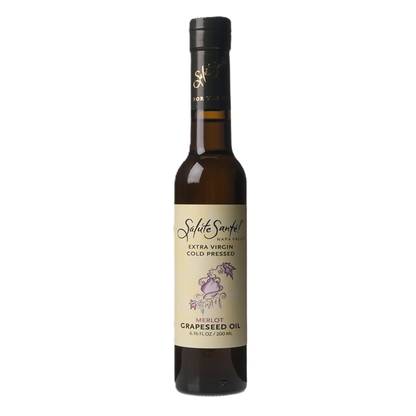 Extra Virgin Cold Pressed Merlot Grapeseed Oil 200ml bottle