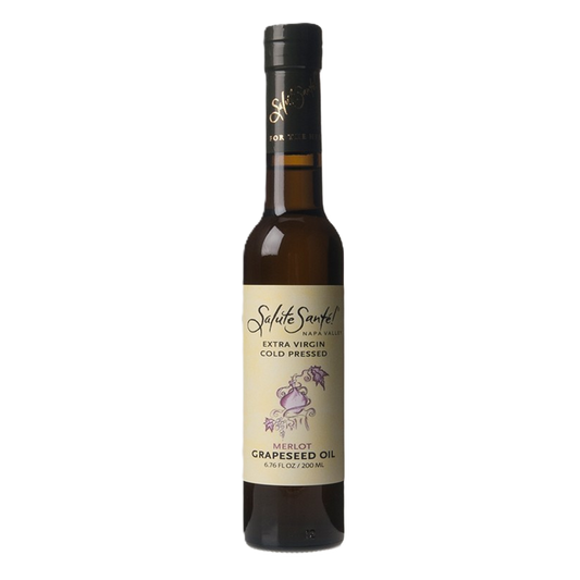 Extra Virgin Cold Pressed Merlot Grapeseed Oil 200ml bottle