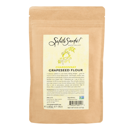 Chardonnay Grapeseed Flour 1/2 LB