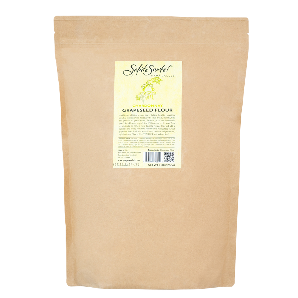Chardonnay Grapeseed Flour 5 LB