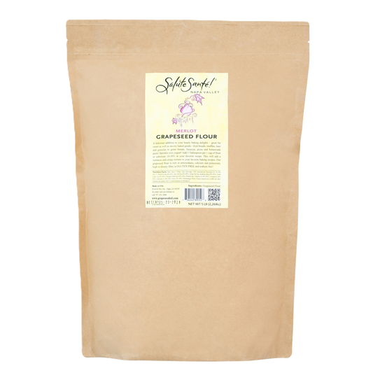 Merlot Grapeseed Flour 5 LB