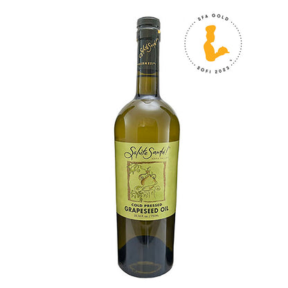 COLD PRESSED GRAPESEED OIL 750ML GLASS BOTTLE 3-PACK