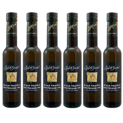 Infused Black Truffle Grapeseed Oil 6-PACK