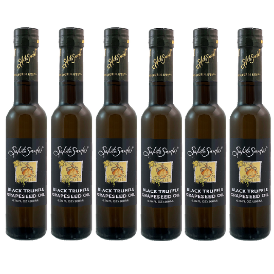 Infused Black Truffle Grapeseed Oil 6-PACK