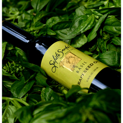 Basil Grapeseed Oil 200ml bottle