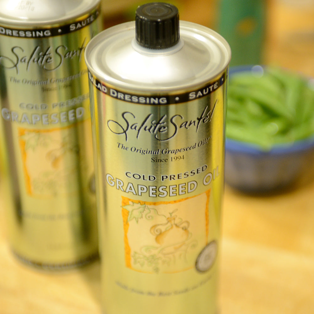 COLD PRESSED GRAPESEED OIL 1L CAN