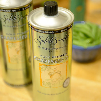 COLD PRESSED GRAPESEED OIL 1L CAN