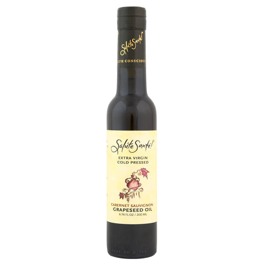 Extra Virgin Cold Pressed Cabernet Sauvignon Grapeseed Oil 200ml bottle