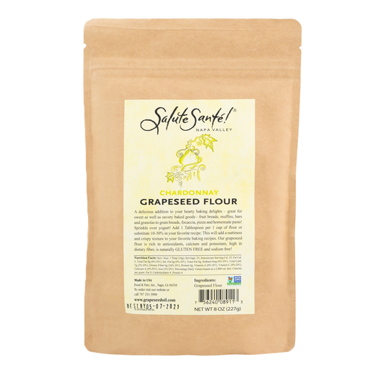 Chardonnay Grapeseed Flour 1/2 LB