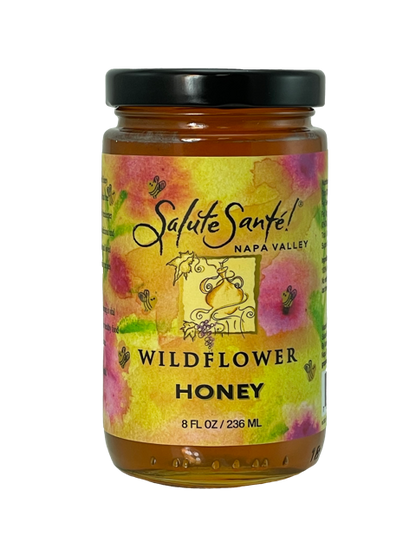 NAPA WILDFLOWER HONEY 8OZ JAR