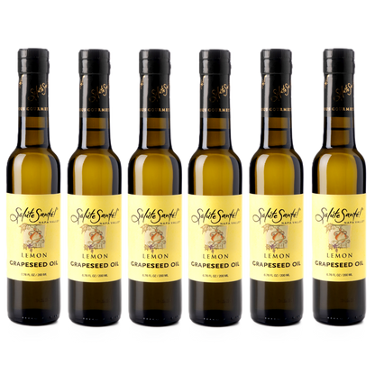 Lemon Grapeseed Oil 200ml bottle 6-PACK