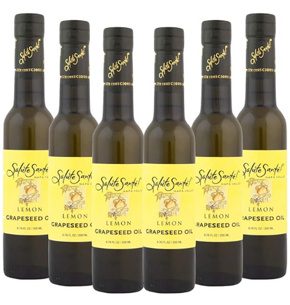 Lemon Grapeseed Oil 200ml bottle 6-PACK
