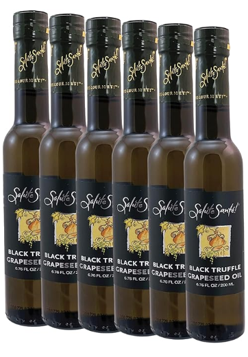 Infused Black Truffle Grapeseed Oil 6-PACK